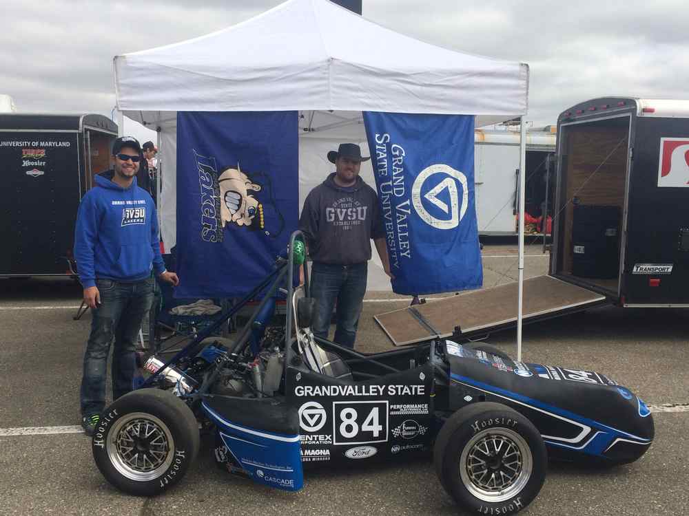 Engineering Students Display SAE International Collegiate Design Series Formula Car at the Michigan International Auto Show